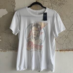 Abercrombie T Shirt David Bowie Ziggy Stardust Retro Graphic Tee Rock A&F NWT M